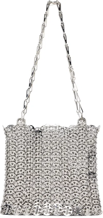 Rabanne Silver Iconic 1969 Bag In P040 Silver