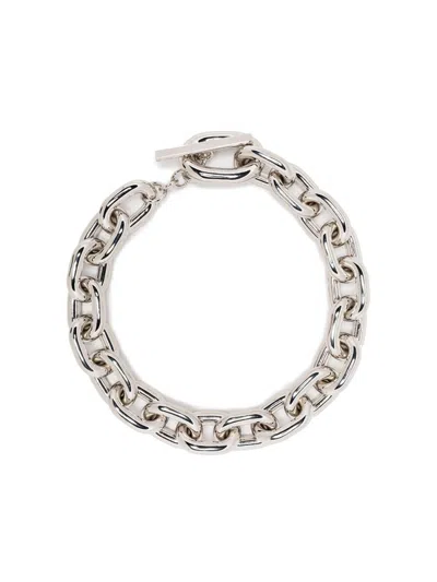 RABANNE SILVER XL LINK NECKLACE