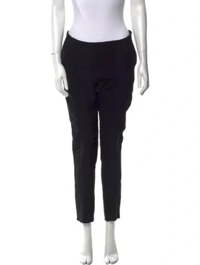 Pre-owned Rabanne Skinny Leg Pants In Black