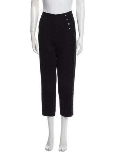 Pre-owned Rabanne Skinny Leg Pants In Black