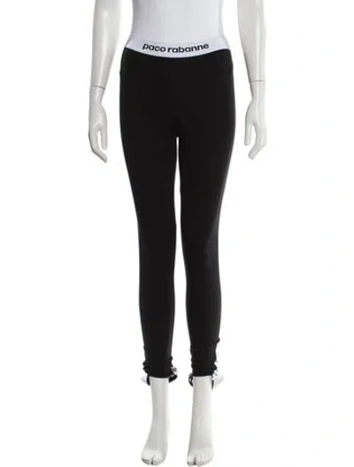 Pre-owned Rabanne Skinny Leg Pants In Black