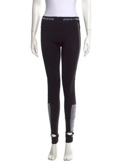 Pre-owned Rabanne Skinny Leg Pants In Black