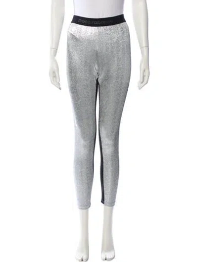 Pre-owned Rabanne Skinny Leg Pants In Gray