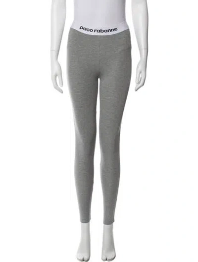 Pre-owned Rabanne Skinny Leg Pants In Gray