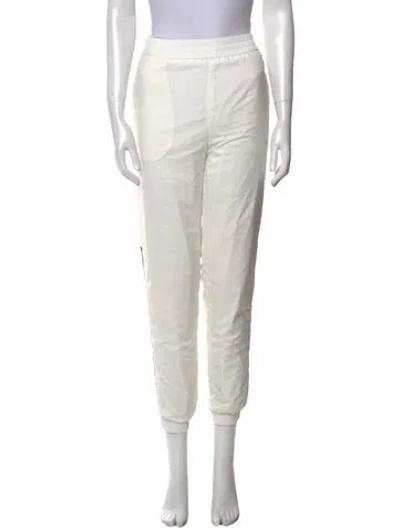 Pre-owned Rabanne Skinny Leg Pants In White