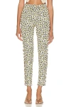 Rabanne Skinny Pant In Leopard Natural
