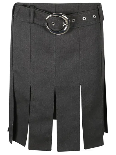 Rabanne Skirt In Gray