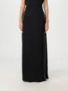Rabanne Rhinestone-embellished Maxi Skirt In Schwarz