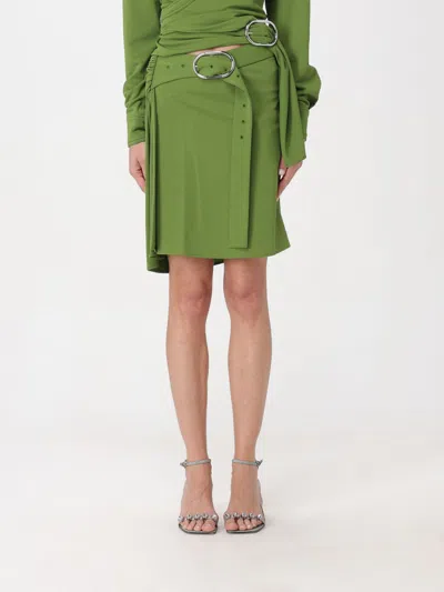 Rabanne Skirt  Woman Colour Green