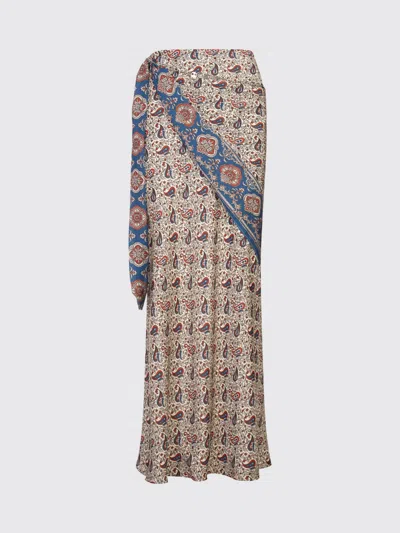 Rabanne Skirt  Woman Color Multicolor In Brown