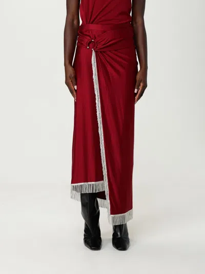 Rabanne Skirt  Woman Color Red