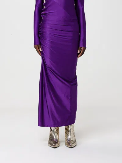 Rabanne Skirt Woman  In Blue