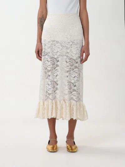 Rabanne Skirt  Woman In White