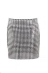 Rabanne Skirts In Silver/green