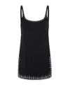 Rabanne Sleeveless Vest In Black