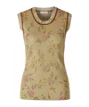 Rabanne Sleeveless Vest In Nude