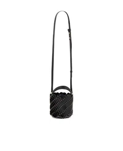 Rabanne Bucket Paco Mini Bag In Black