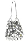 Rabanne Large 'sparkle' Shoulder Bag Made Of Discs In Silver