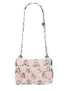 Rabanne Sparkle Discs Shoulder Bag In Pink