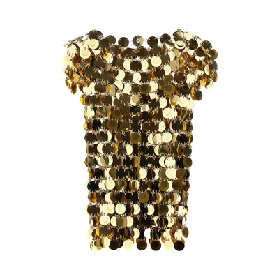 RABANNE SPARKLE DISCS TOP