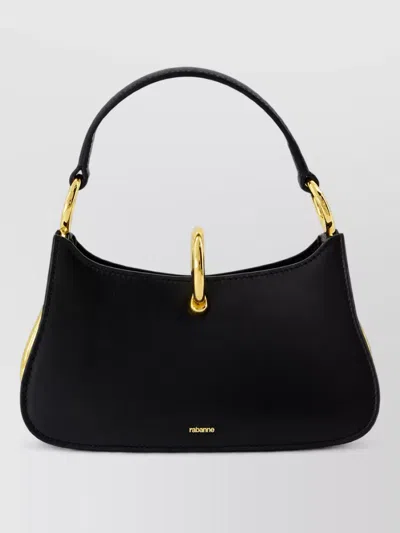 Rabanne Sparkle Leather Clutch Bag