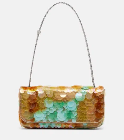 Rabanne Sparkle Sequined Shoulder Bag In Multi