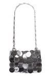 Rabanne Sparkles Discs Nano Bag