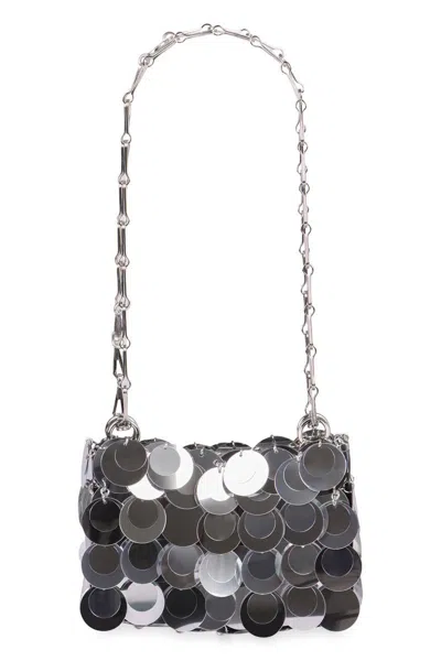 Rabanne Sparkles Discs Nano Bag