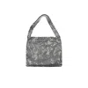 Rabanne Square Metallic Mesh Shoulder Bag With Fixed Handle In Gray