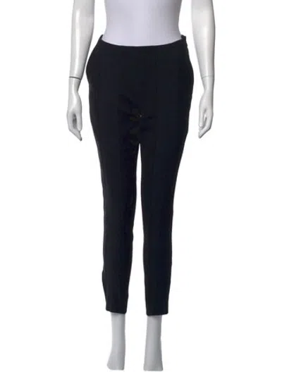 Pre-owned Rabanne Straight Leg Pants In Black