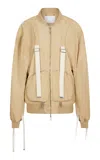 Rabanne Strap-detailed Jacket In Neutral