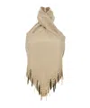 Rabanne Off The Shoulder Top Tops Beige In Neutral