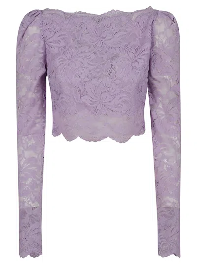 RABANNE STRETCH LACE TOP