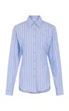 Rabanne Striped Cotton Button-down Shirt