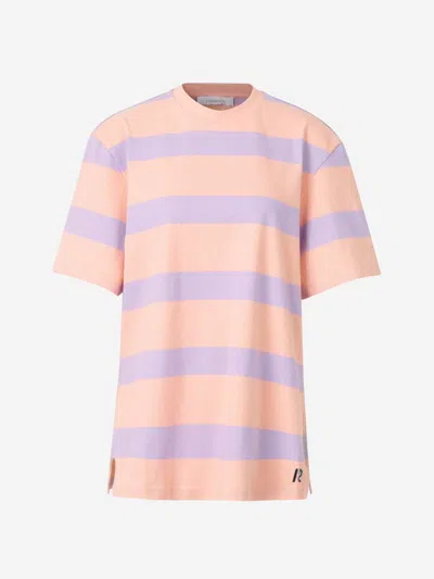 RABANNE RABANNE STRIPED COTTON T-SHIRT