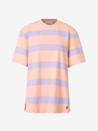 RABANNE RABANNE STRIPED COTTON T-SHIRT