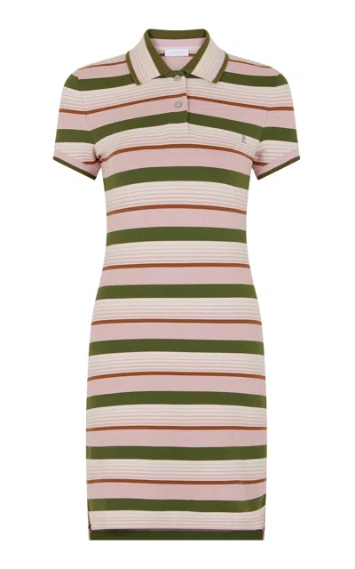 Rabanne Striped Knit Mini Dress In Multi