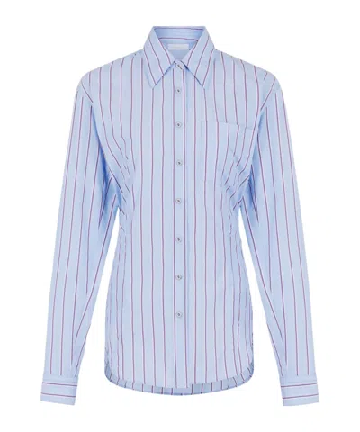 RABANNE PACO RABANNE POPLIN STRIPED SHIRT