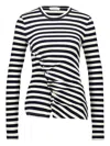 Rabanne Striped Sweater In Multi