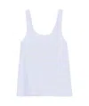 Rabanne Striped Tank Top In Blue
