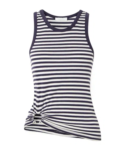 Rabanne Striped Tank Top In Multi