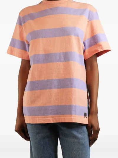 Pre-owned Rabanne Striped T-shirt In Pink
