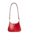 Rabanne Structured Leather Shoulder Bag With Gold Ring Hardware In Pattern