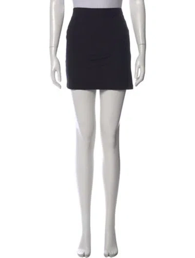 Pre-owned Rabanne Studded Accents Mini Skirt In Black