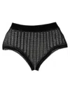 Rabanne Bead-embellished High Waist Briefs