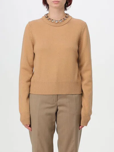 Rabanne Sweater  Woman Color Camel