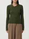 Rabanne Sweater  Woman Color Green In Green