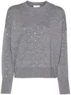 Rabanne Glass Crystal-embellished Jumper
