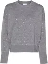 Rabanne Sweaters In Grey