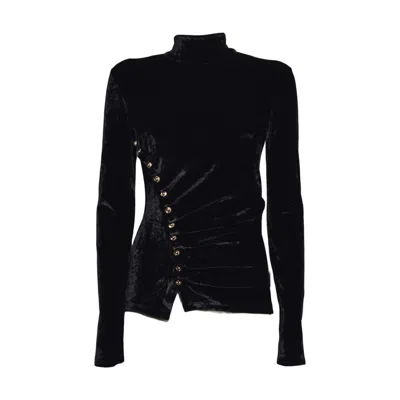 Rabanne Sweaters In Black
